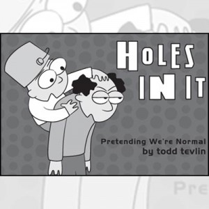 HOLES IN IT: Pretending We're Normal Front Cover