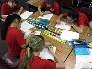 Girlscout Comic Artist Badge