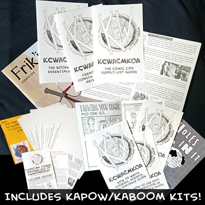 KABOOM Comic Kit – Todd Tevlin – Children's Drawing Classes and